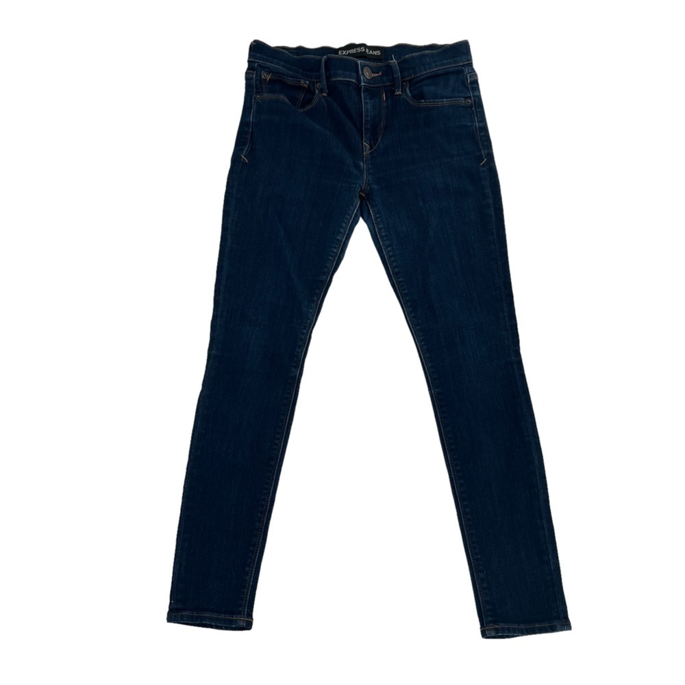 Express Jeans Mid Rise Jeggings Size 4 Short Women’s